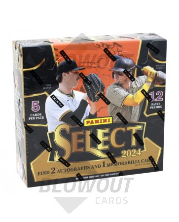 2024 Panini Select Baseball Hobby 12 Box Case