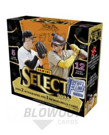 2024 Panini Select Baseball 1st Off The Line Hobby Box