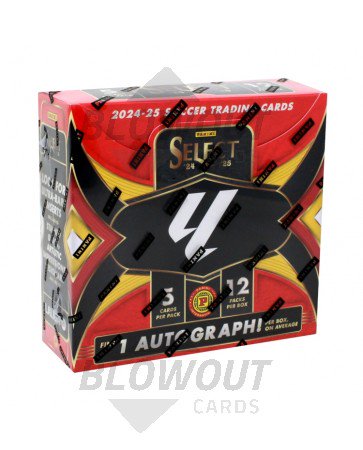 2024/25 Panini Select La Liga Soccer International Hobby 12 Box Case