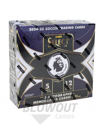 2024/25 Panini Select Premier League Soccer Hobby 12 Box Case