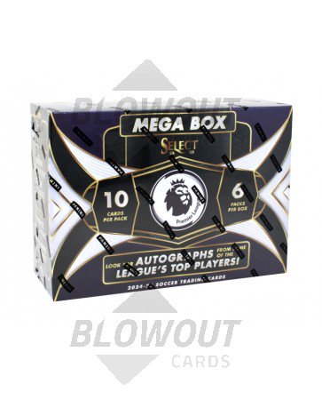2024/25 Panini Select Premier League Soccer Hobby Mega Box