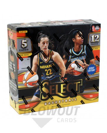 2024 Panini Select WNBA Basketball Hobby 12 Box Case