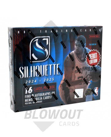 2024/25 Panini Silhouette Basketball Hobby 10 Box Case