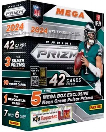 2024 Panini Prizm Football Mega Box