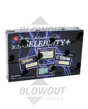 2024 Historic Autographs Celebrity+ 10 Box Case