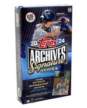 2024 Topps Archives Signature Series Retired Player Ed Baseball Box