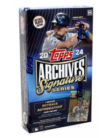 2024 Topps Archives Signature Series Retired Player Ed Baseball 20 Box Case