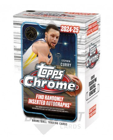 2024/25 Topps Chrome Basketball Blaster 40 Box Case