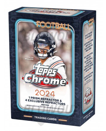 2024 Topps Chrome Football Blaster Box