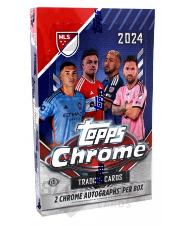 2024 Topps Chrome MLS Soccer Hobby Box