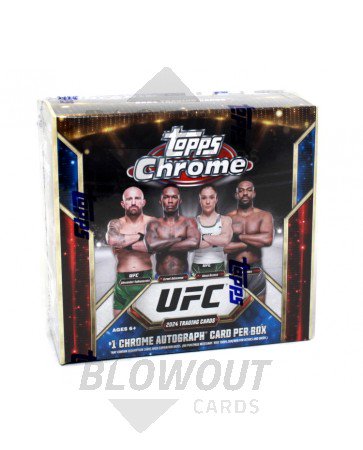 2024 Topps UFC Chrome Mega Box