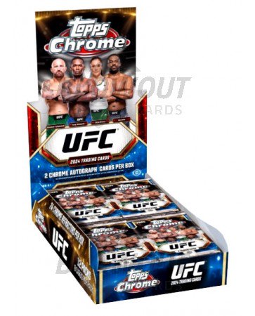 2024 Topps UFC Chrome Hobby Box