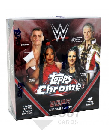 2025 Topps Chrome WWE Mega Box