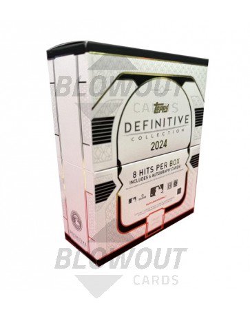 2024 Topps Definitive Baseball Hobby 2 Box Case