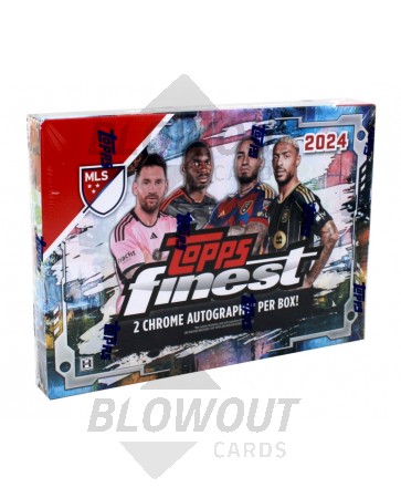 2024 Topps Finest MLS Soccer Hobby 8 Box Case