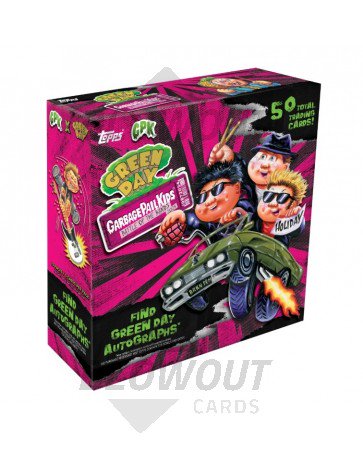 2024 Topps Garbage Pail Kids Battle Of The Bands: Green Day Hobby Box