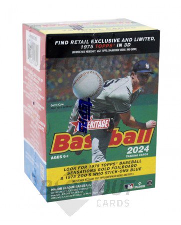 2024 Topps Heritage Baseball Blaster Box