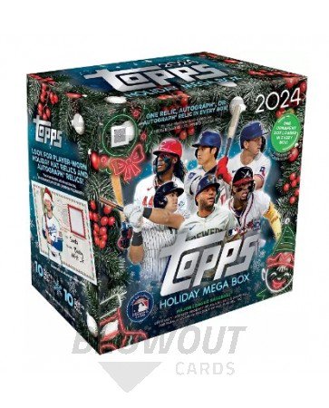 2024 Topps Holiday Baseball Mega Box 