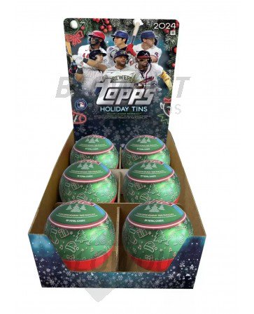 2024 Topps Holiday Baseball Tin