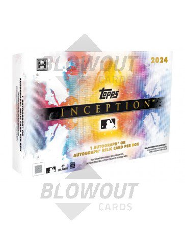 2024 Topps Inception Baseball Hobby 8 Box Case