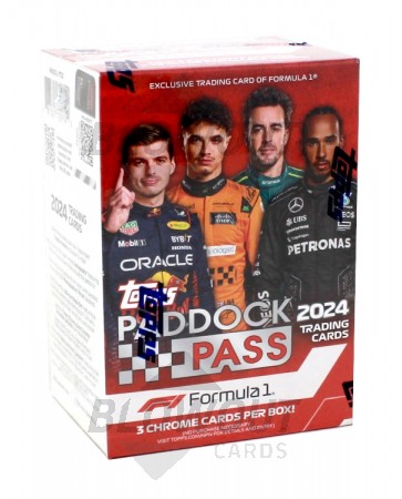 2024 Topps Paddock Pass Formula 1 Racing Blaster Box