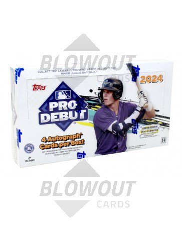 2024 Topps Pro Debut Baseball Hobby Box