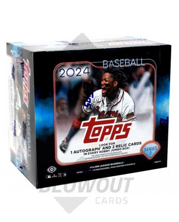 2024 Topps Series 1 Baseball Jumbo 6 Box Case