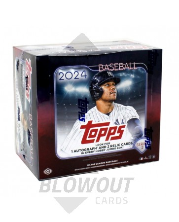 2024 Topps Series 2 Baseball Jumbo 6 Box Case