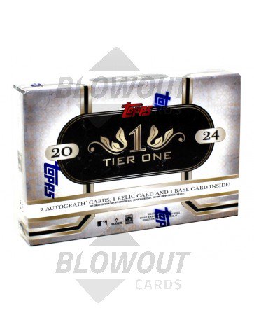 2024 Topps Tier One Baseball Hobby 12 Box Case