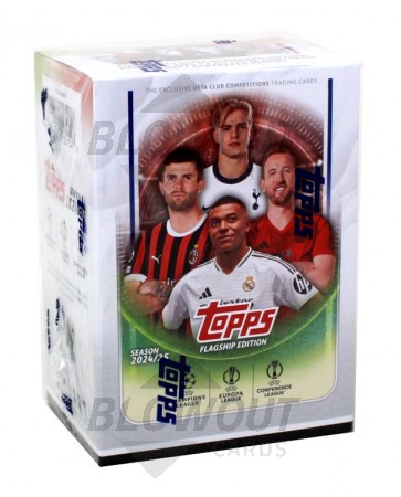 2024/25 Topps UEFA Club Competitions Soccer Blaster Box