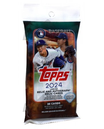 2024 Topps Update Series Baseball Fat Pack 12 Pack Lot