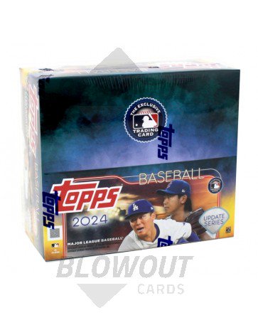 2024 Topps Update Series Baseball Retail 12 Box Case