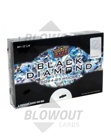 2024/25 Upper Deck Black Diamond Hockey Hobby 5 Box Case