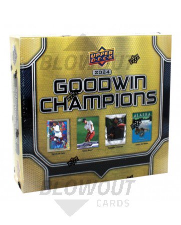2024 Upper Deck Goodwin Champions Hobby Box