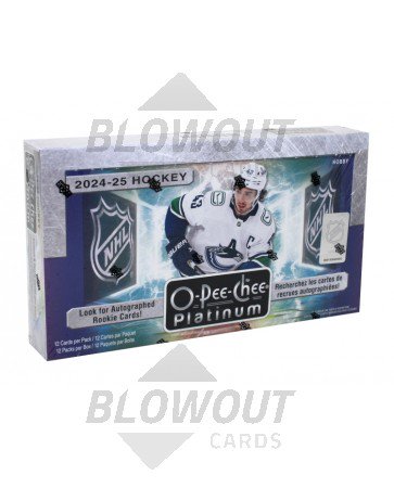 2024/25 Upper Deck O-Pee-Chee Platinum Hockey Hobby Box