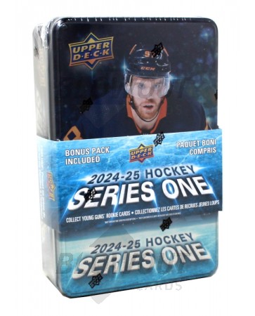 2024/25 Upper Deck Series 1 Hockey Retail Tin - 12 Tin Case