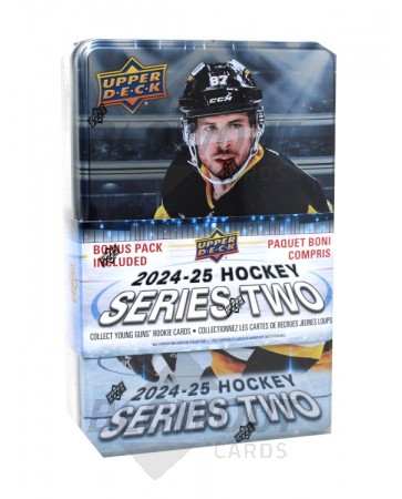 2024/25 Upper Deck Series 2 Hockey Retail Tin