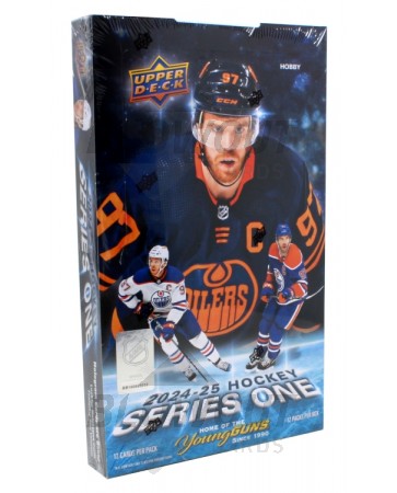 2024/25 Upper Deck Series 1 Hockey Hobby 12 Box Case