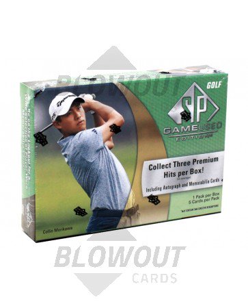 2024 Upper Deck SP Game Used Golf Hobby Box