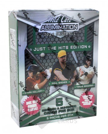 2024 Wild Card Alumination Just The Hits Baseball Box
