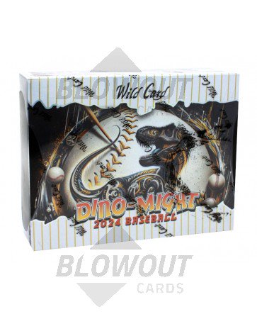 2024 Wild Card Dino-Might Baseball Hobby 12 Box Case