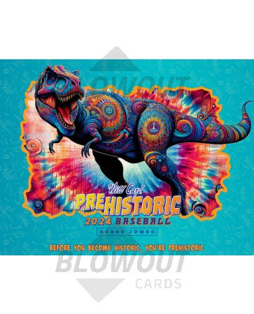 2024 Wild Card Prehistoric Baseball Jumbo Box