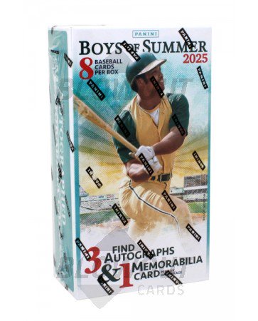 2025 Panini Boys of Summer Baseball Hobby 8 Box Case