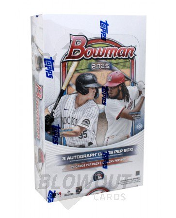 2025 Bowman Baseball Jumbo Box