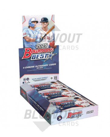 2025 Bowman's Best Baseball Hobby 8 Box Case