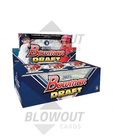 2025 Bowman Draft Baseball Hobby 8 Box Case