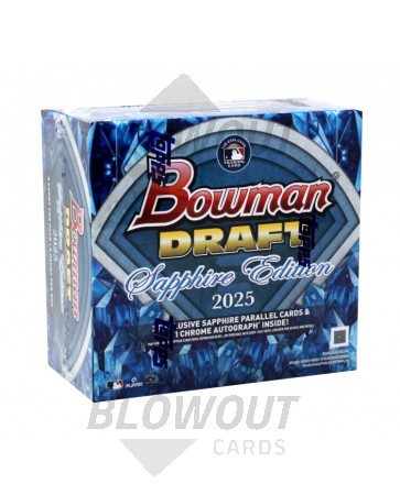 2025 Bowman Draft Baseball Sapphire Edition 10 Box Case