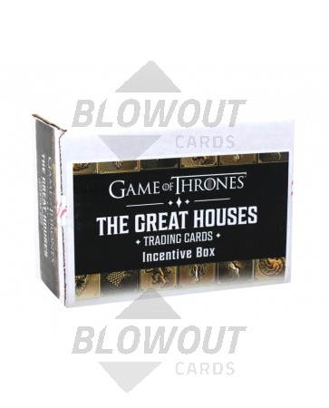 Game of Thrones The Great Houses Trading Cards Incentive Box (Rittenhouse)
