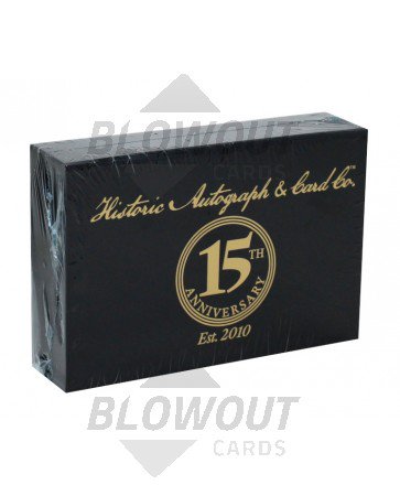 2025 Historic Autographs 15th Anniversary Edition Box