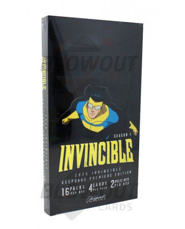 2025 Keepsake Invincible Season 1 Premiere Hobby Box
